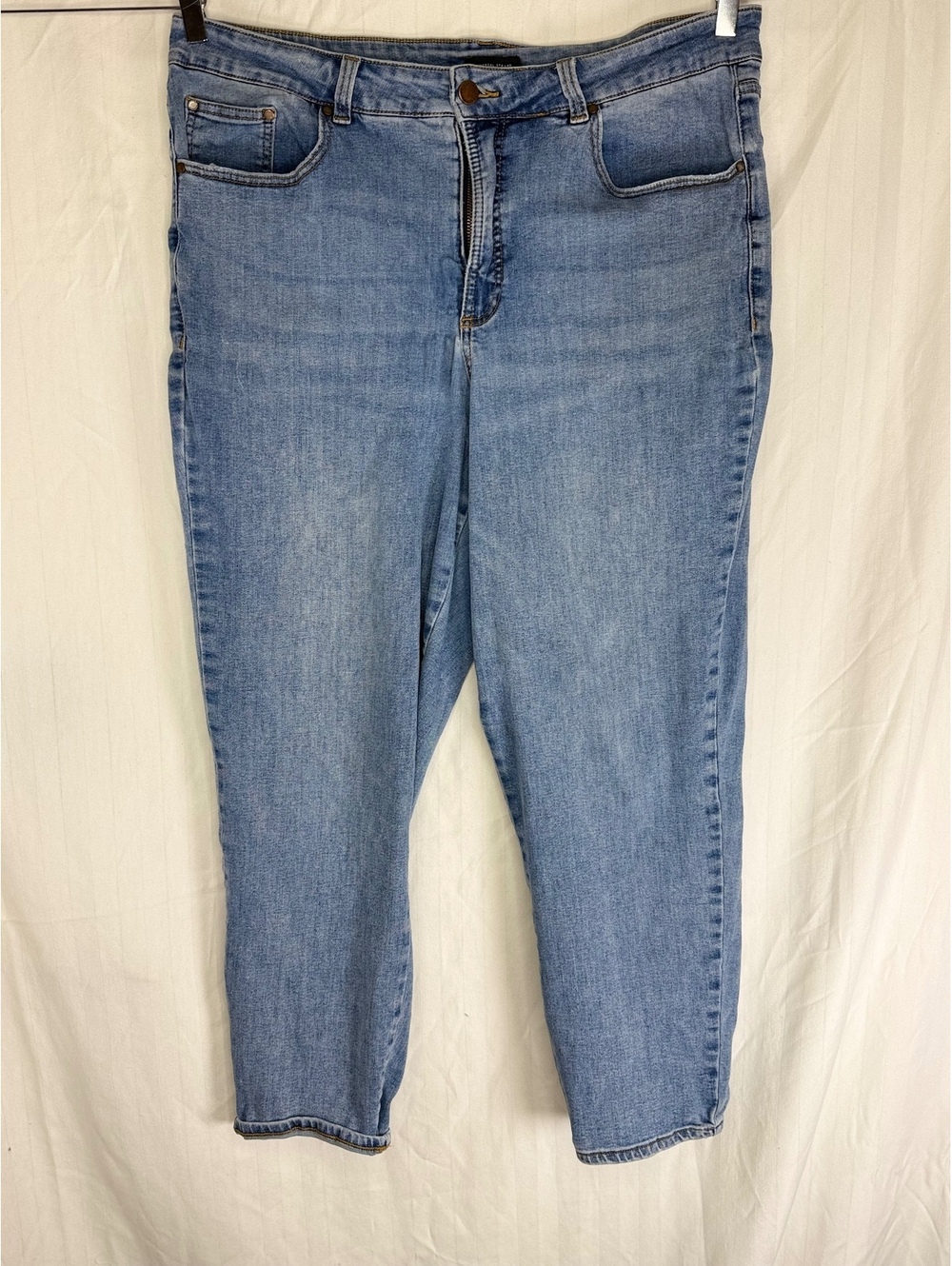 Universal Standard Seine Skinny Ankle Jeans Stretch Denim 27” Inseam